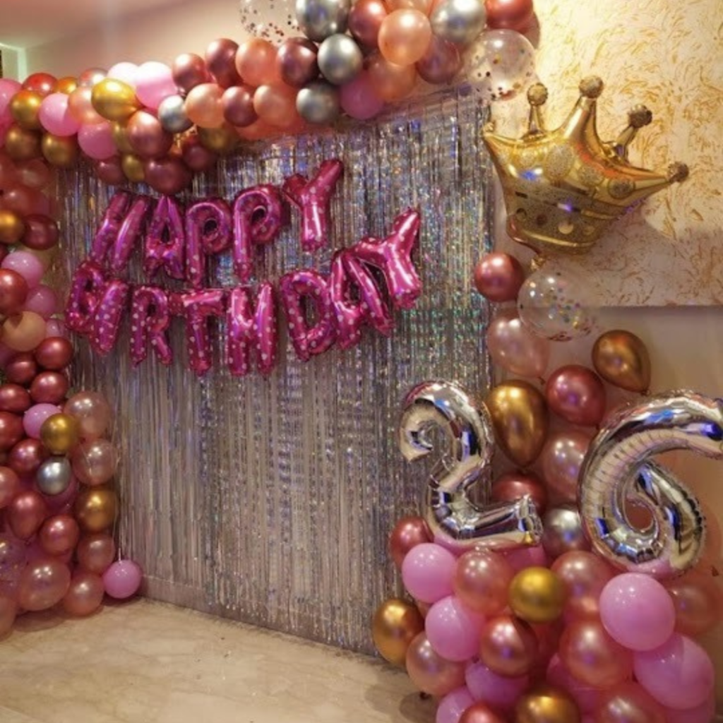 Customized Birthday Decorations at Home in Chennai